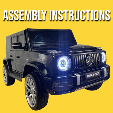 Assembly Video for Mercedes Benz G63 Ride On Kid Car Instructions