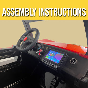 Touchscreen MP3 Player For The Ryder Toys 24V Buggy