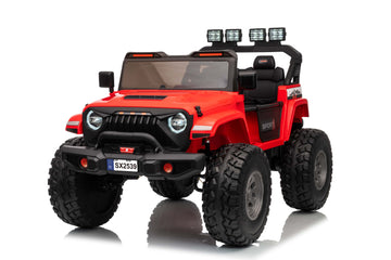 24V Power Wheel Jeep Red