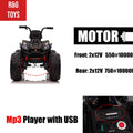 Monster ATV Ryder Toys Color: Black