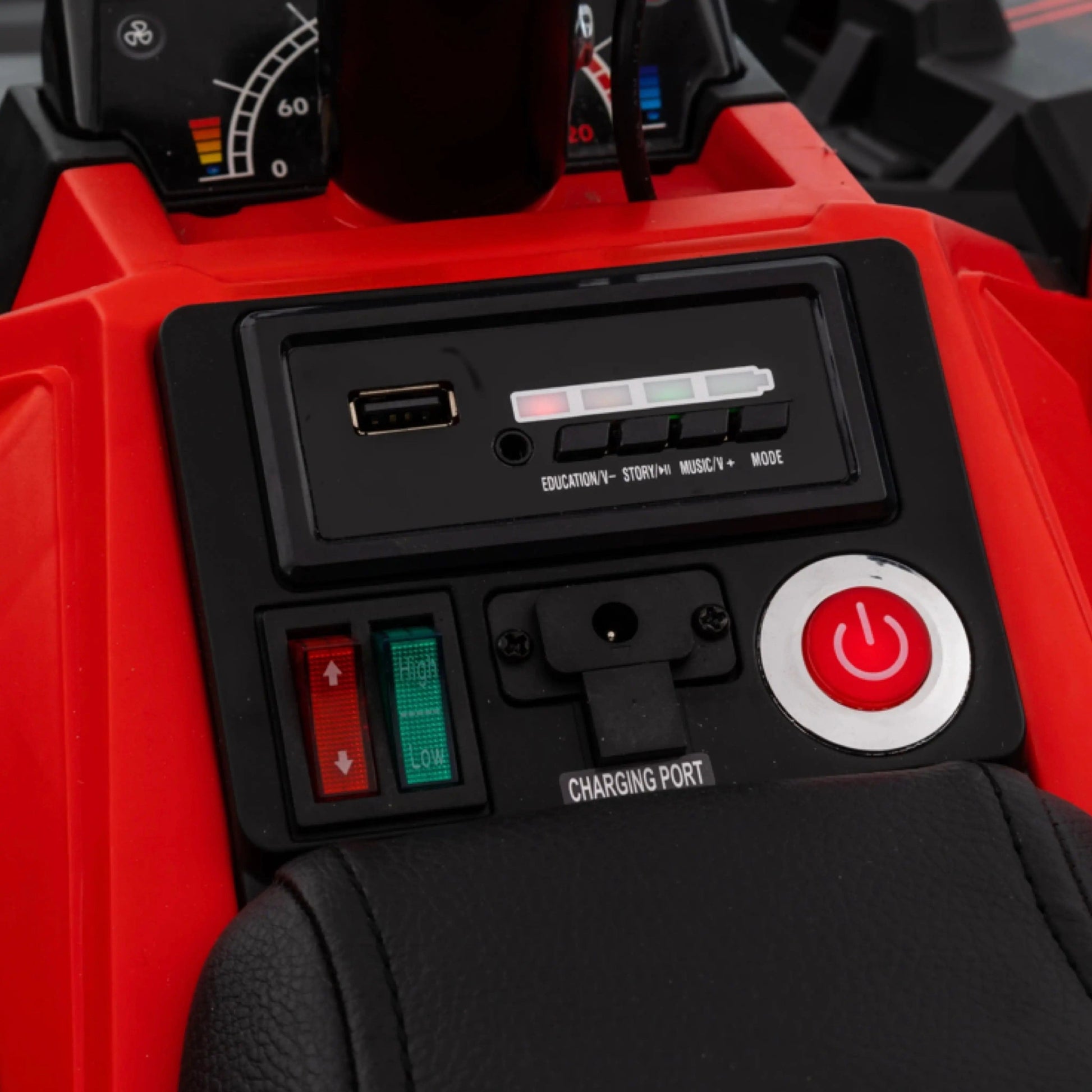 Monster ATV Ryder Toys Color: Black