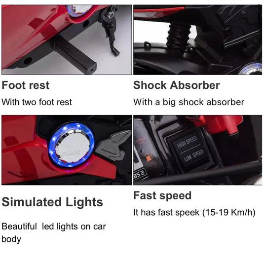 Street Racer Ryder Toys Color: Red