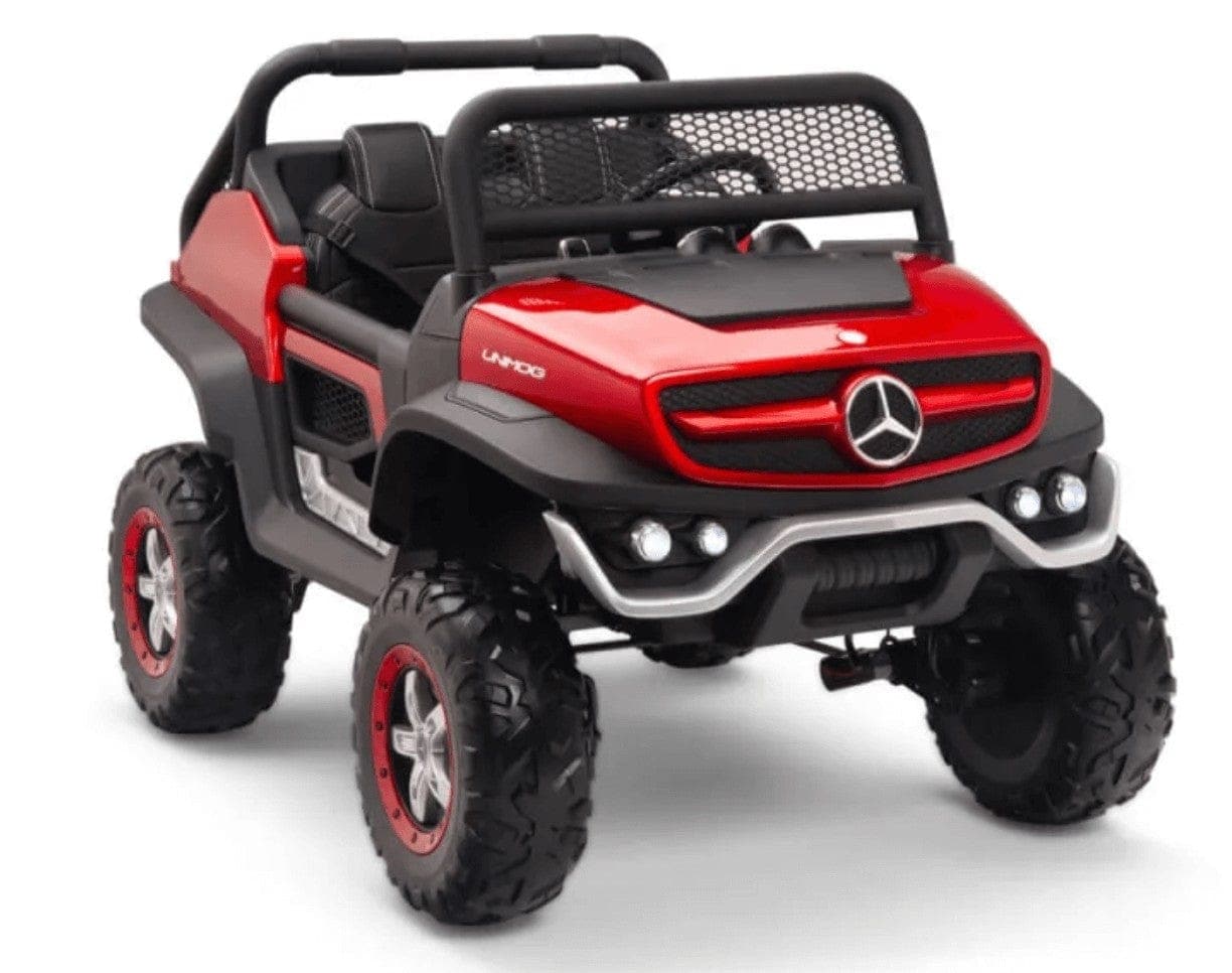 Mercedes Benz UNIMOG 12V Kids Ride On Car UTV with Remote MotoP
