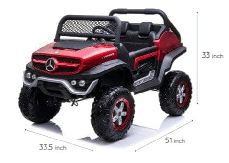 Mercedes Benz UNIMOG 12V Kids Ride On Car UTV with Remote MotoP