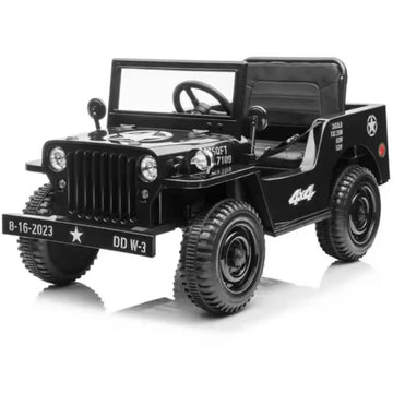 Vintage Military Jeep Ryder Toys Color: Black