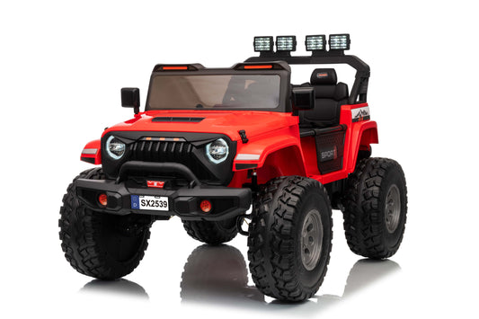 24V Power Wheel Jeep Red