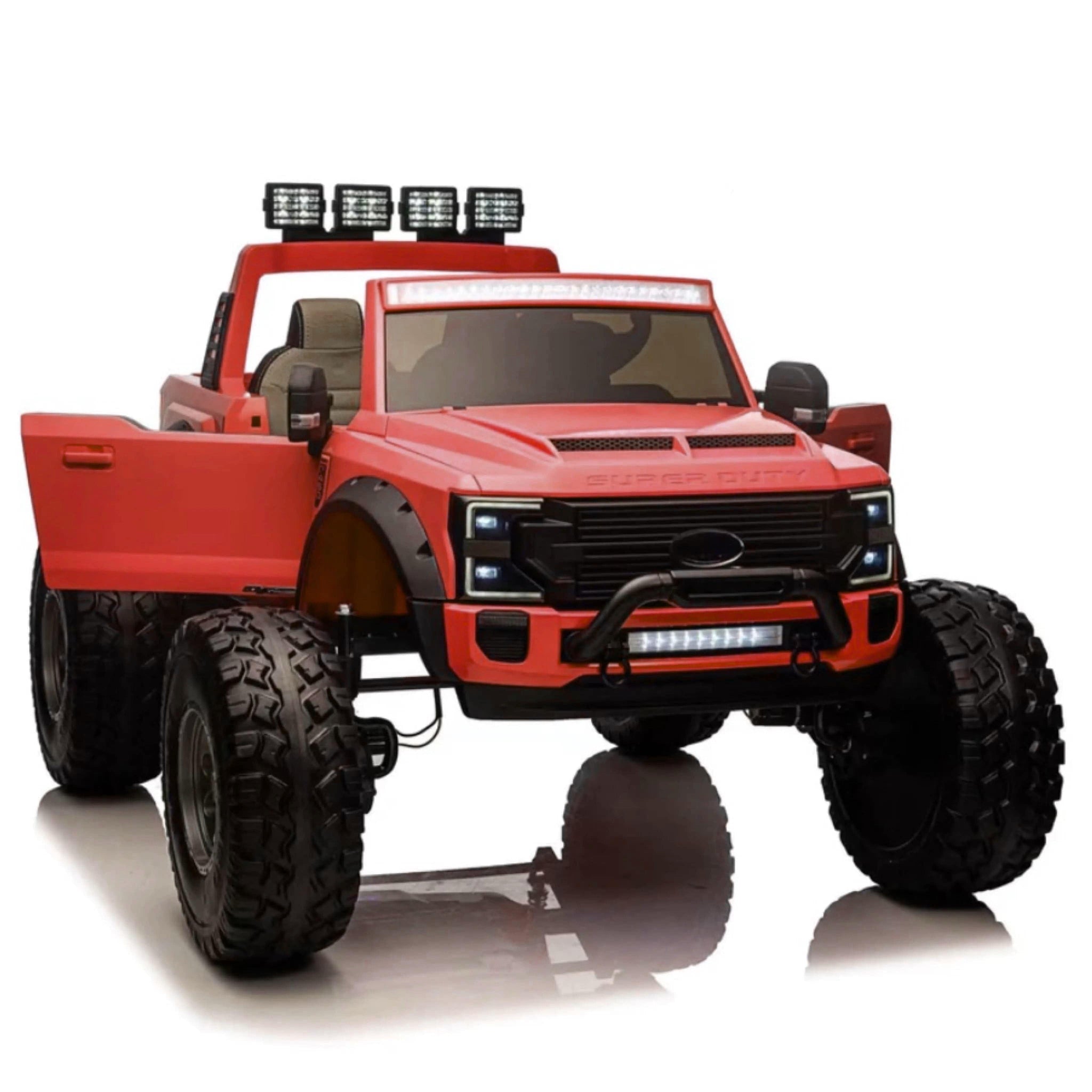 F450 Red Raptor Power Wheels 24V Electric kid car