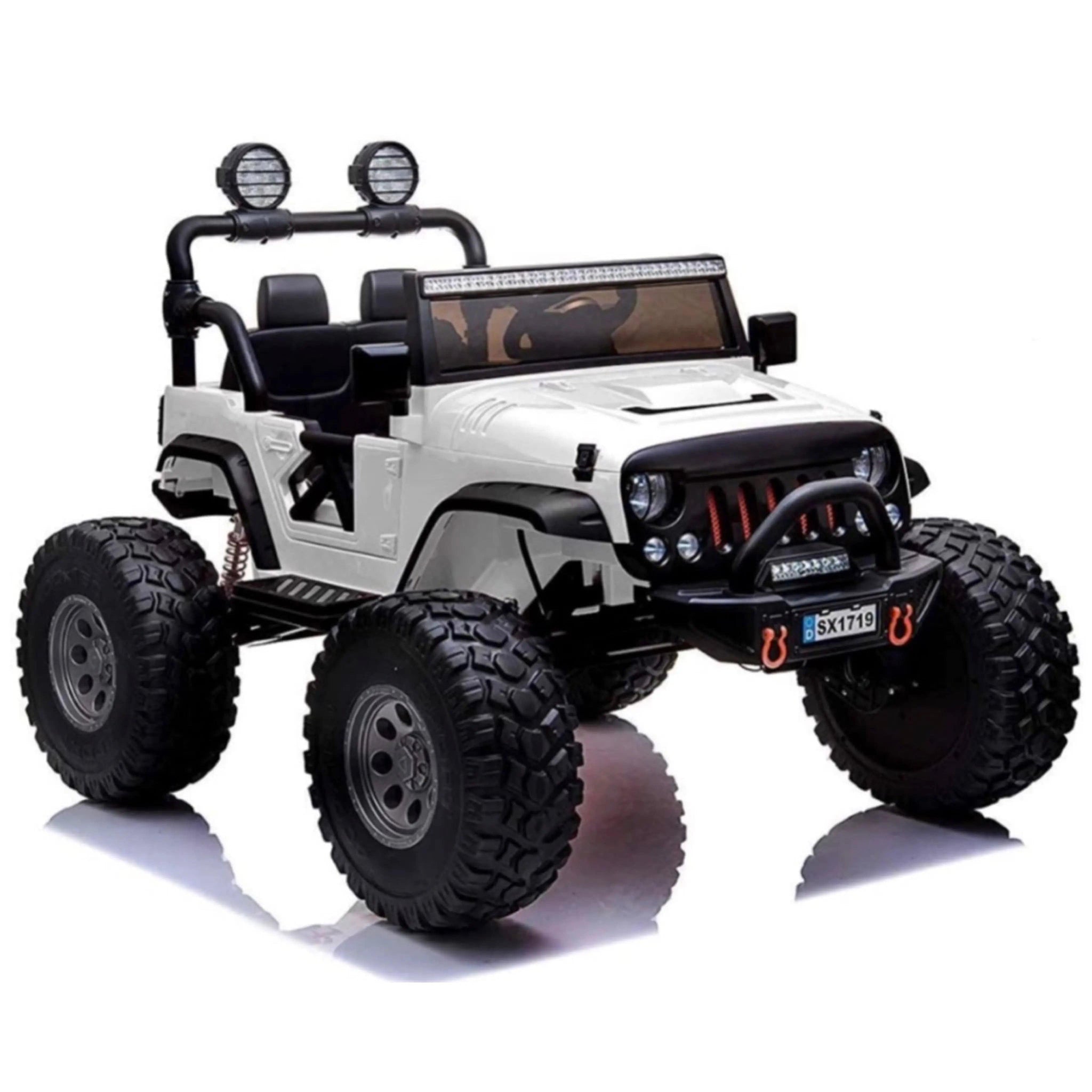 4x4 Lifted Jeep (24V) Ryder Toys Color: White