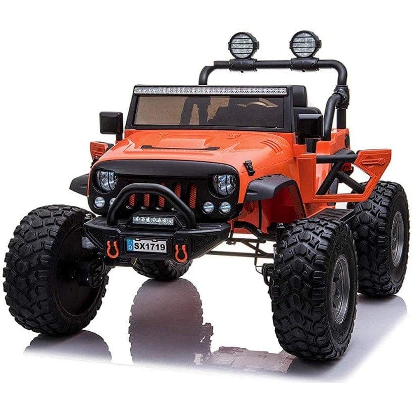 4x4 Lifted Jeep (24V) Ryder Toys Color: Orange