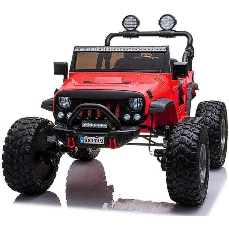 4x4 Lifted Jeep (24V) Ryder Toys Color: Red