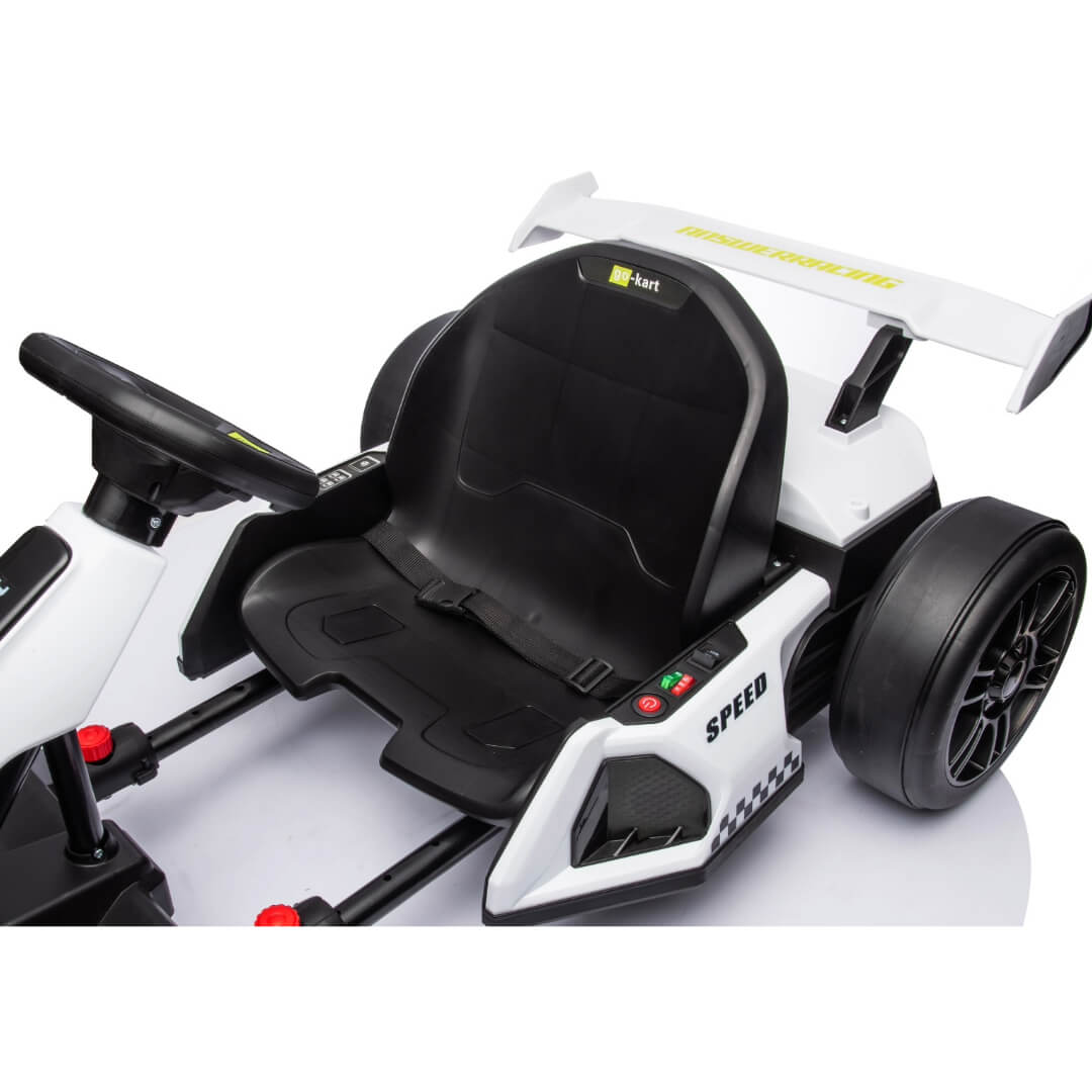 How do I make a drift kart? Is it just a regular go kart with the white  thing on the wheels? Any guides or frames you guys reccomend? I want to make