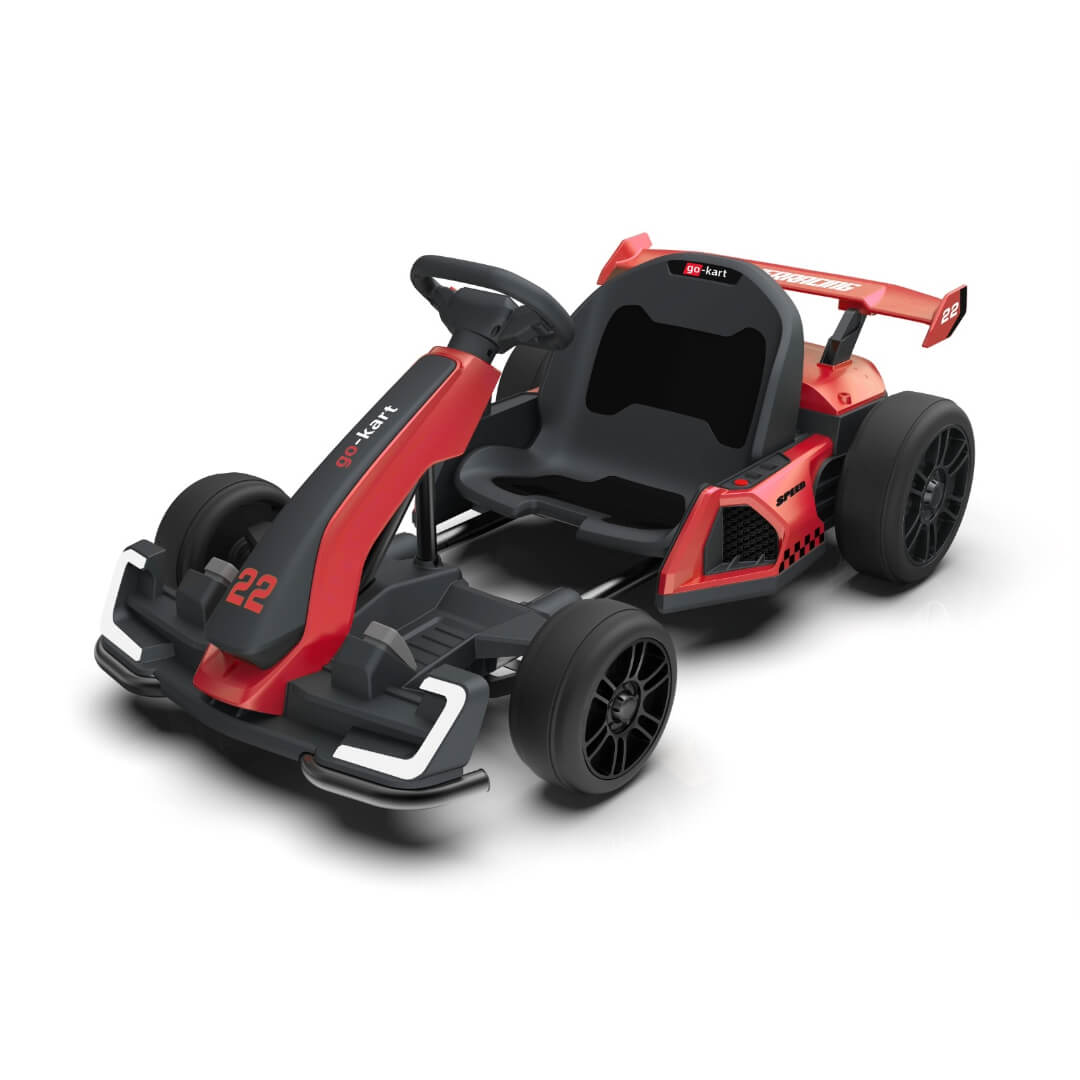 24 V  red Electric Go Kart Drifter 3.0 Ryder Toys Go Cart. Best Selling razor crazy cart electric gokart for kids