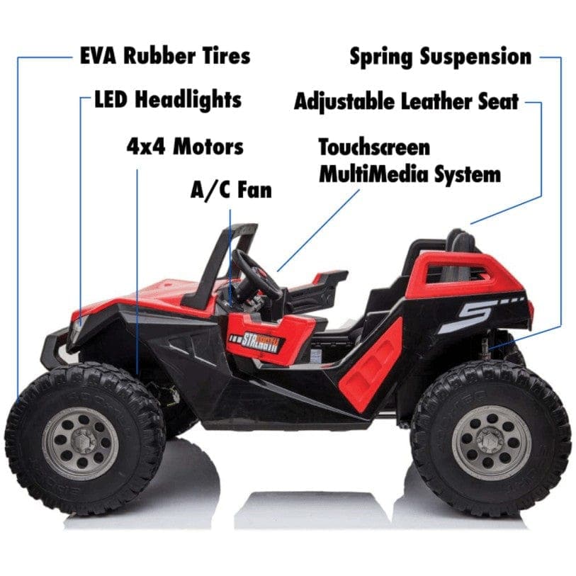All Wheel Drive Buggy Ryder Toys Color: Black