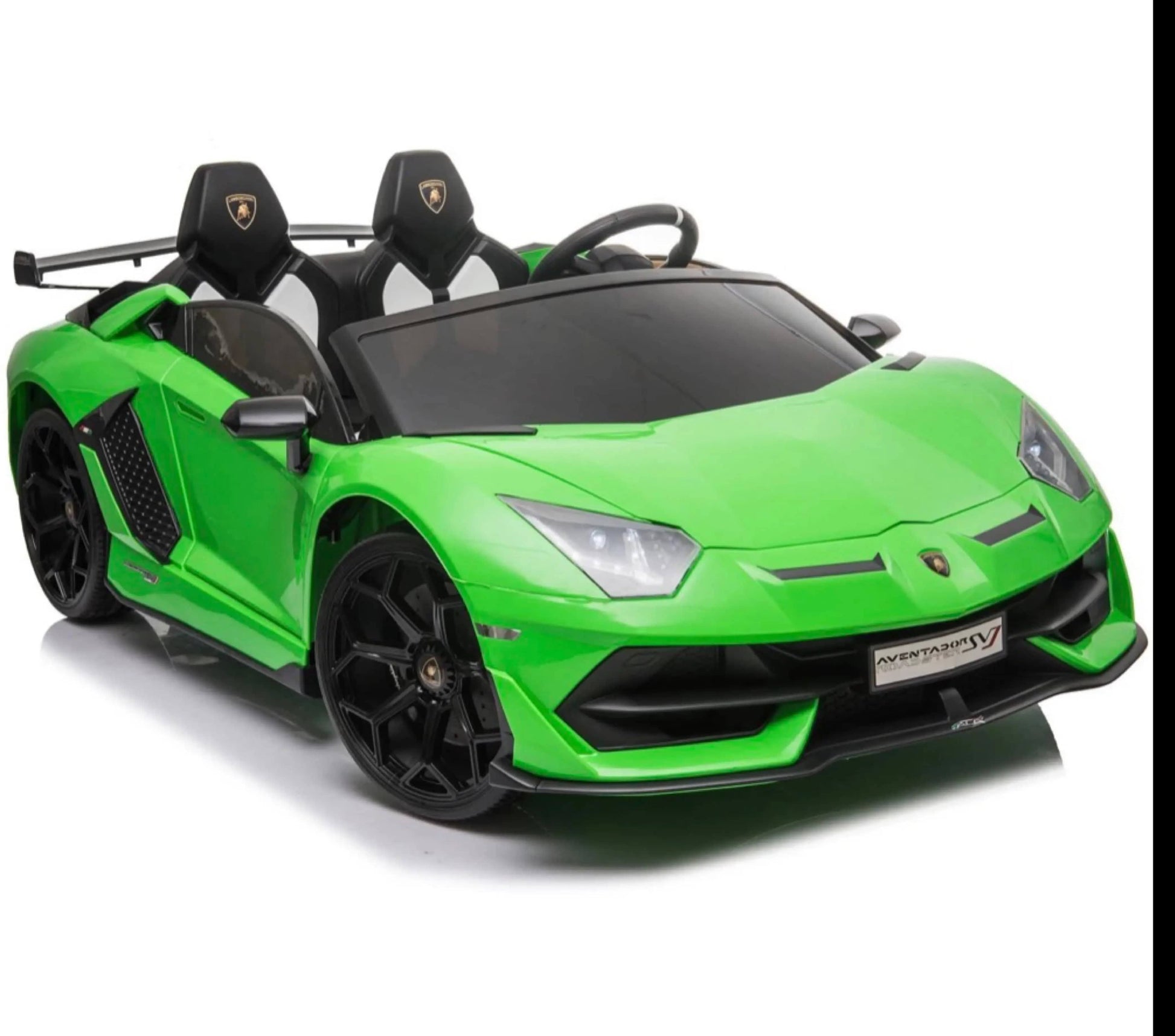 24V 2-Seater High Speed Lamborghini Aventador Drift Car for Kids R&G TOYS