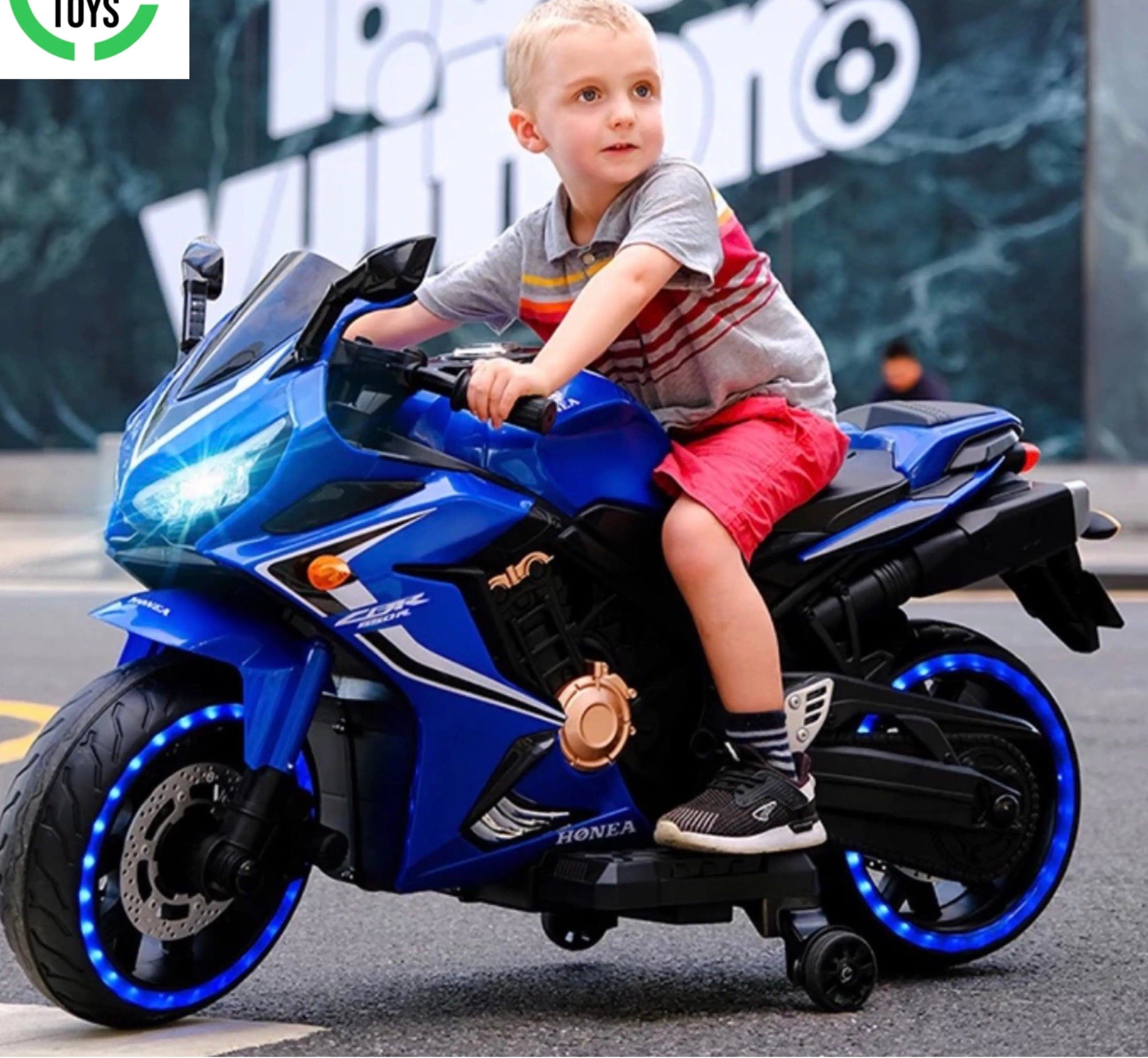 24V Mini Ducati Kid Car Motorcycle Street Racer R&G TOYS