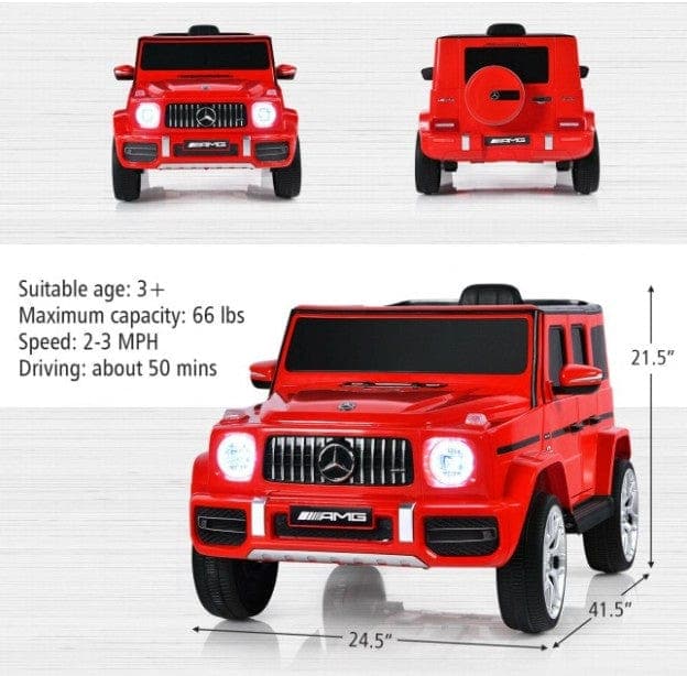 Mercedes Benz G63 Ryder Toys Color: Black