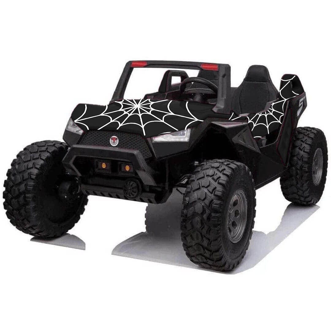 All Wheel Drive Buggy by Ryder Toys in black with spider design