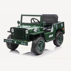 Vintage Military Jeep Ryder Toys Color: Army Green